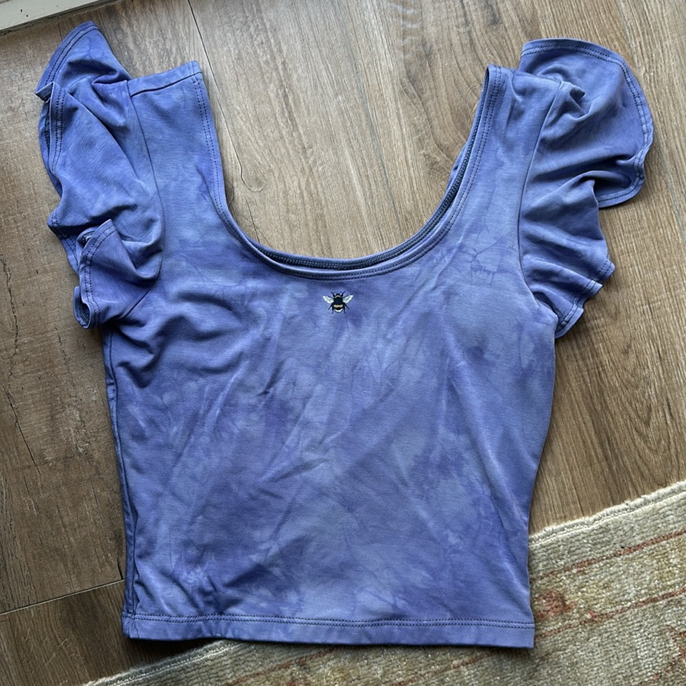 Purusha People Bee Flutter Top, small